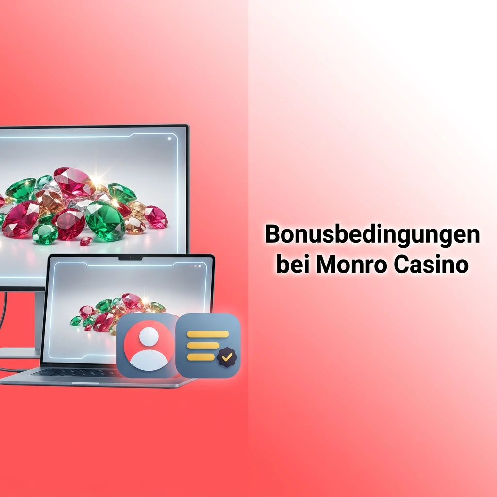 Bonusbedingungen bei Monro Casino: Regeln zu Umsatz, Einzahlung und Auszahlung für verifizierte Spieler