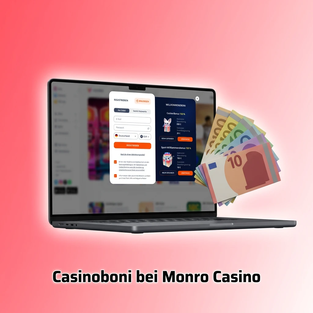 Monro Casino Bonusangebote: Willkommensbonus, Reload, Cashback, Freispiele und VIP-Geburtstagsbonus im Überblick