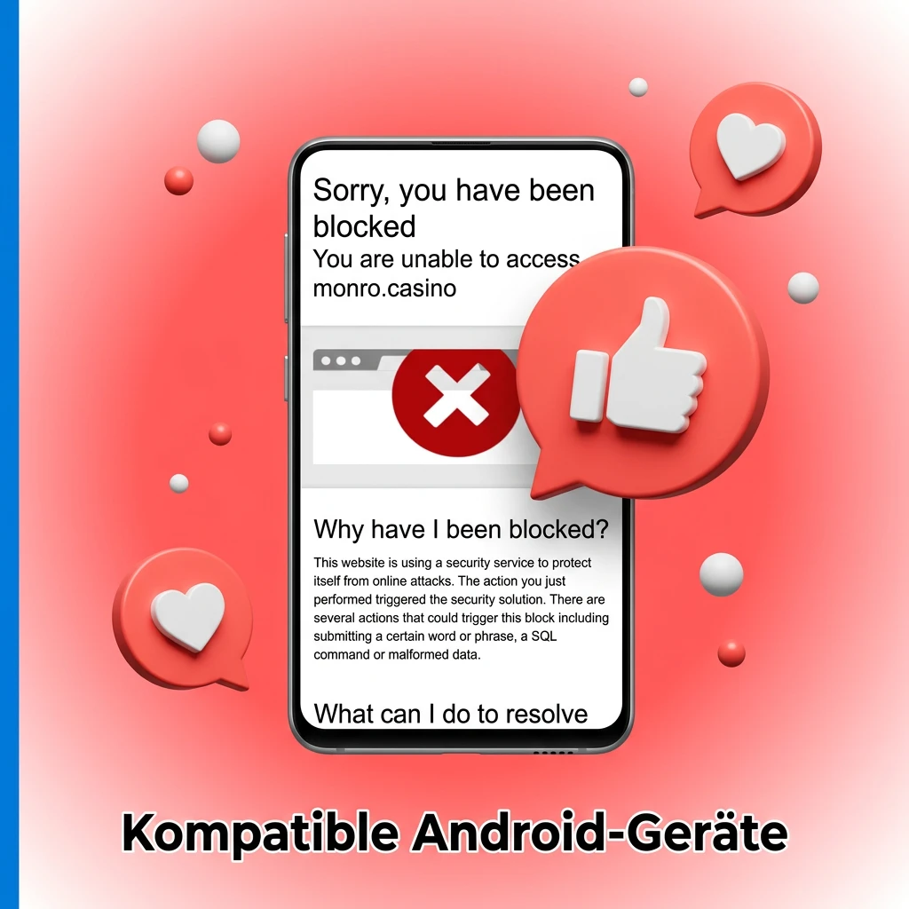 Kompatible Android-Geräte für die Monro Casino App: Samsung, Google Pixel, Xiaomi, OnePlus und mehr